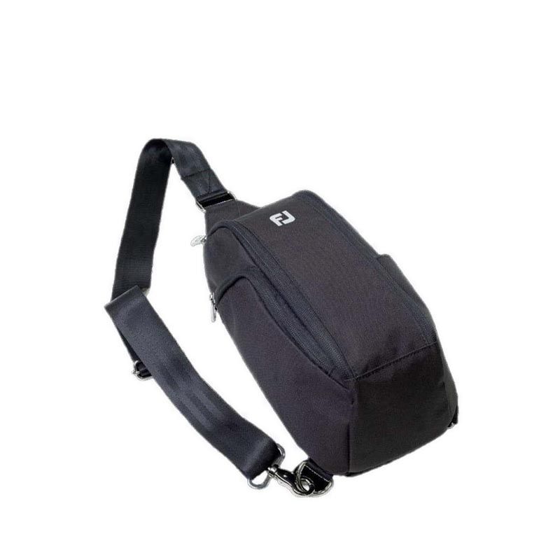 GOLF POUCH SHOULDER BAG UNISEX - BLACK