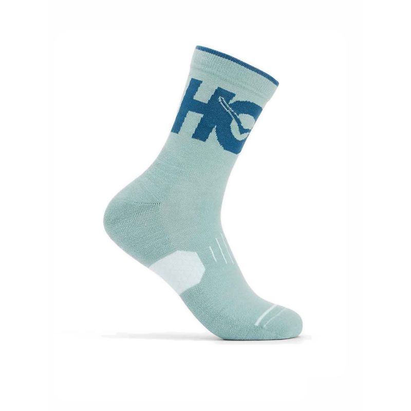 Unisex Crew Run Sock - Agave