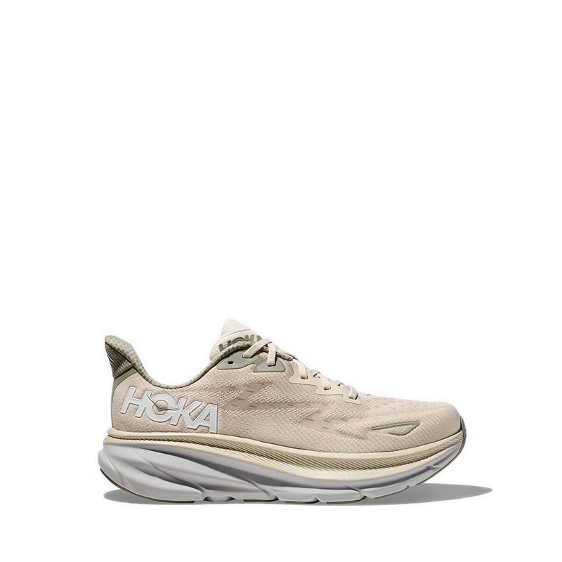 Clifton 9 Men's Running Shoes - Oat Milk/Barley