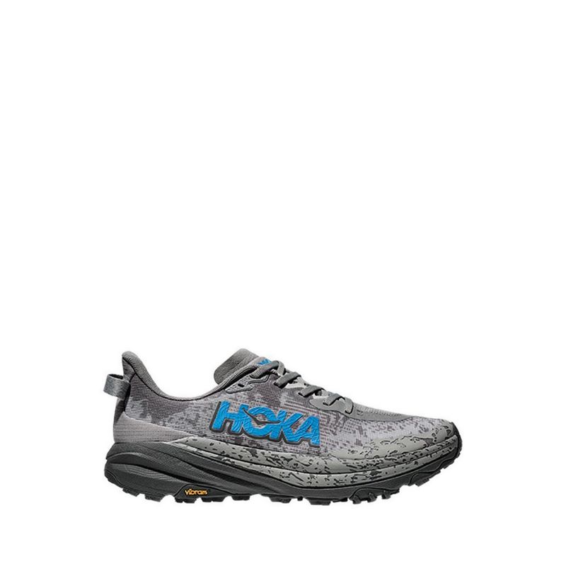 Speedgoat 6 Wide Men's Running Shoes - Galactic Grey / Blue