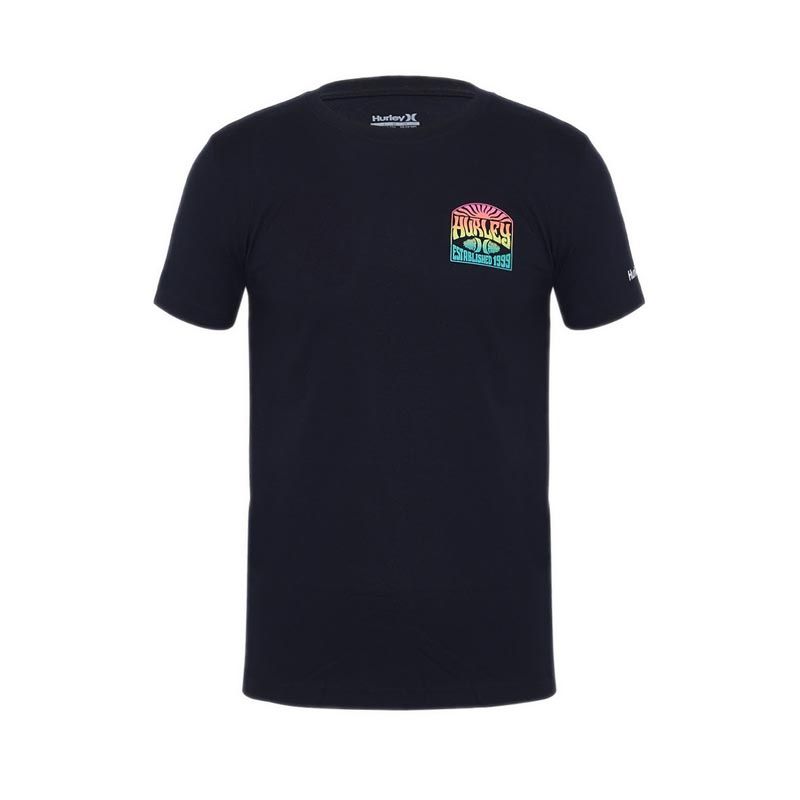 Hurley Retro Shark Boys Tee - Black