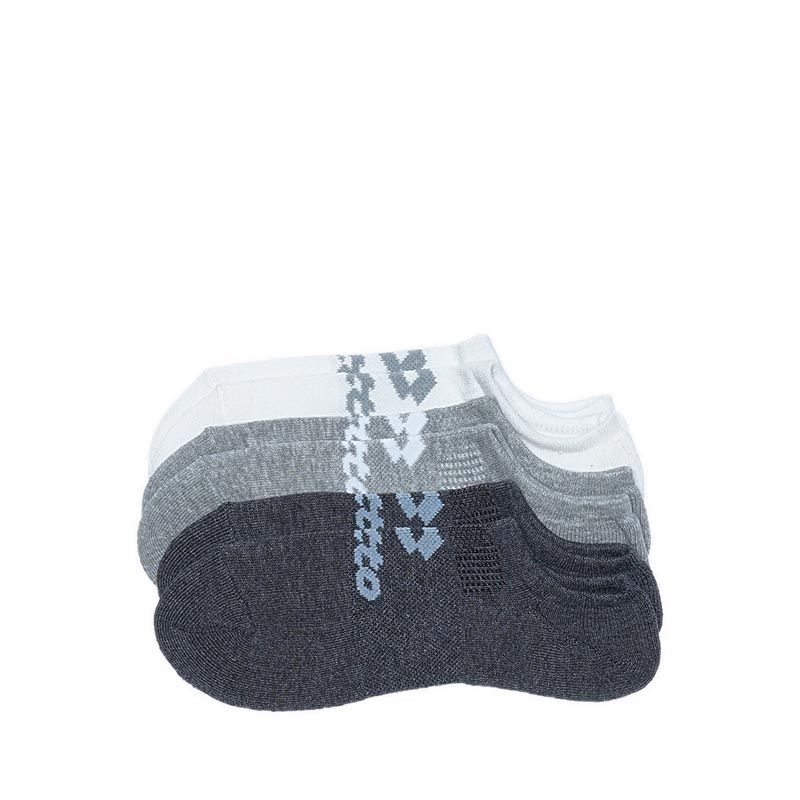 Mens Running Low Cut Socks 3prs - Multicolor