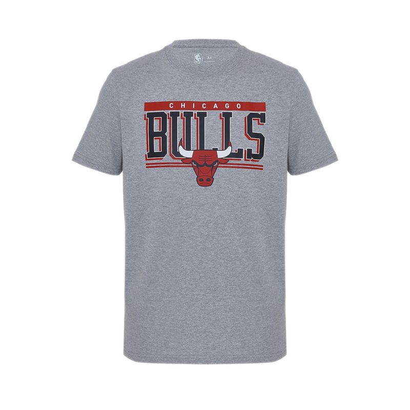 BULLS CORE MEN'S TEE - MELANGE GREY