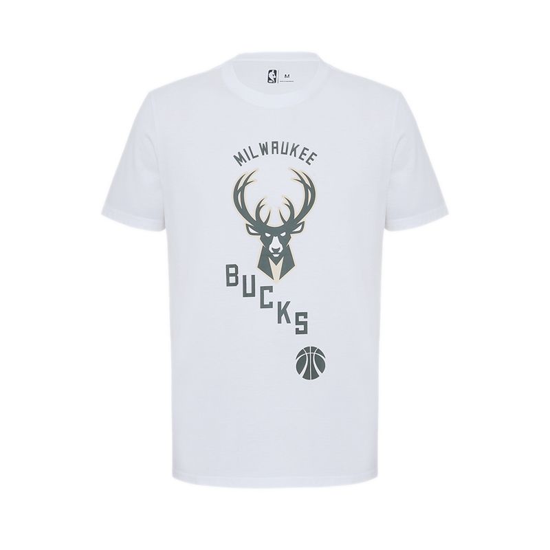 BUCKS MEN'S TEE - WHITE