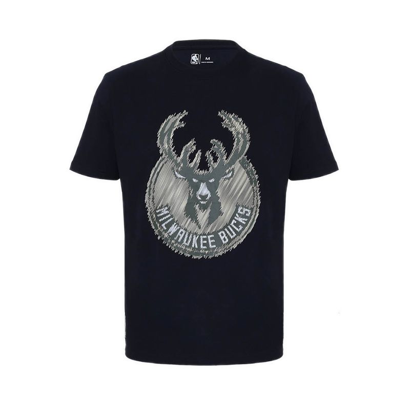 BUCKS MEN'S TEE - BLACK