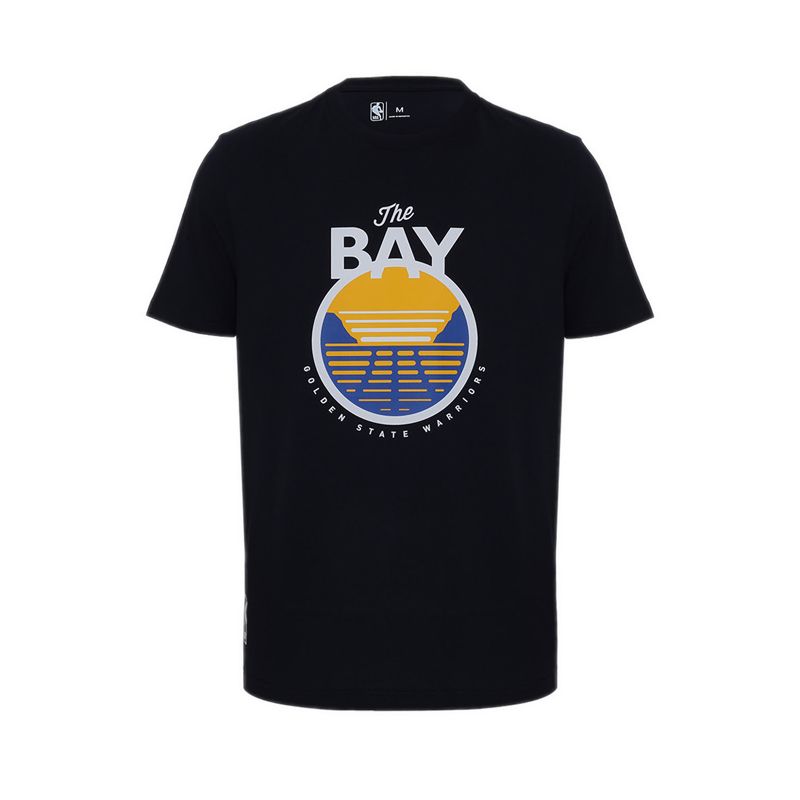 WARRIORS THE BAY CORE MEN'S TEE - BLACK