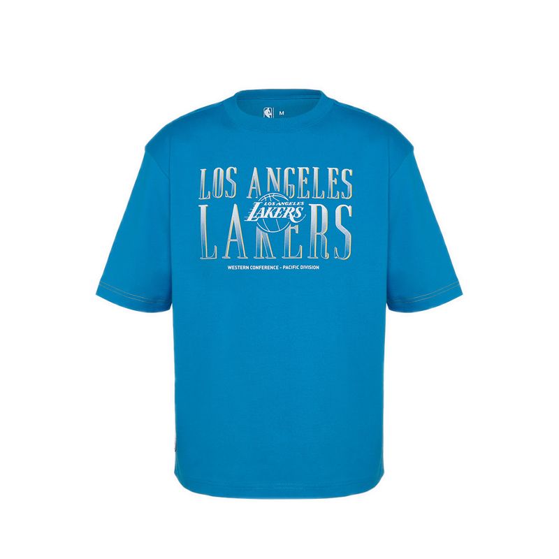 Lakers Oversized Men's Tee - Blue