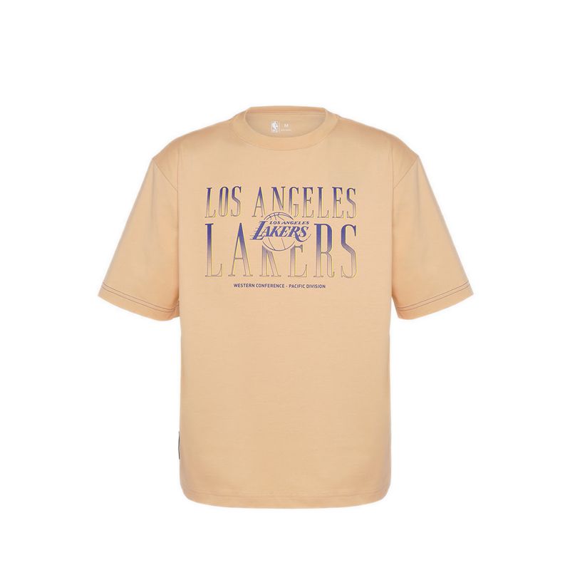 Lakers Oversized Men's Tee - Cream