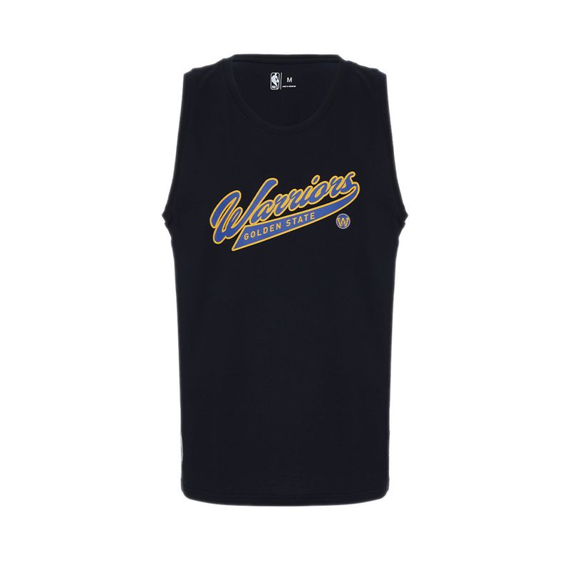 WARRIORS MUSCLE MEN'S TEE - BLACK