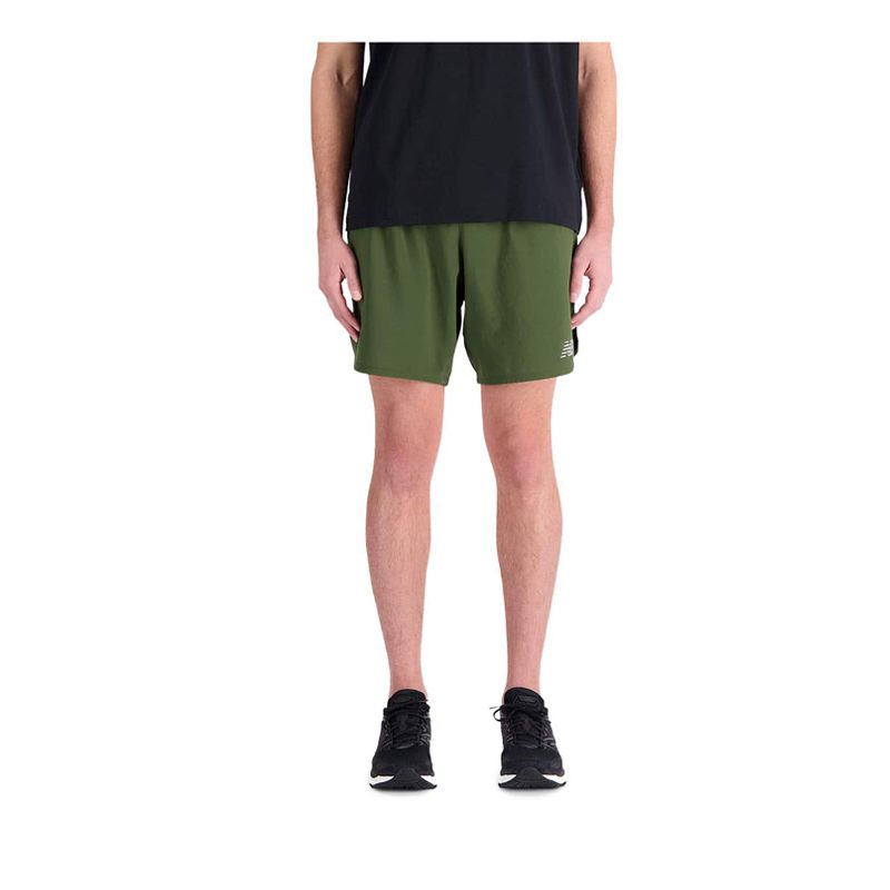 Impact Run 7 Inch Men's Short - Green