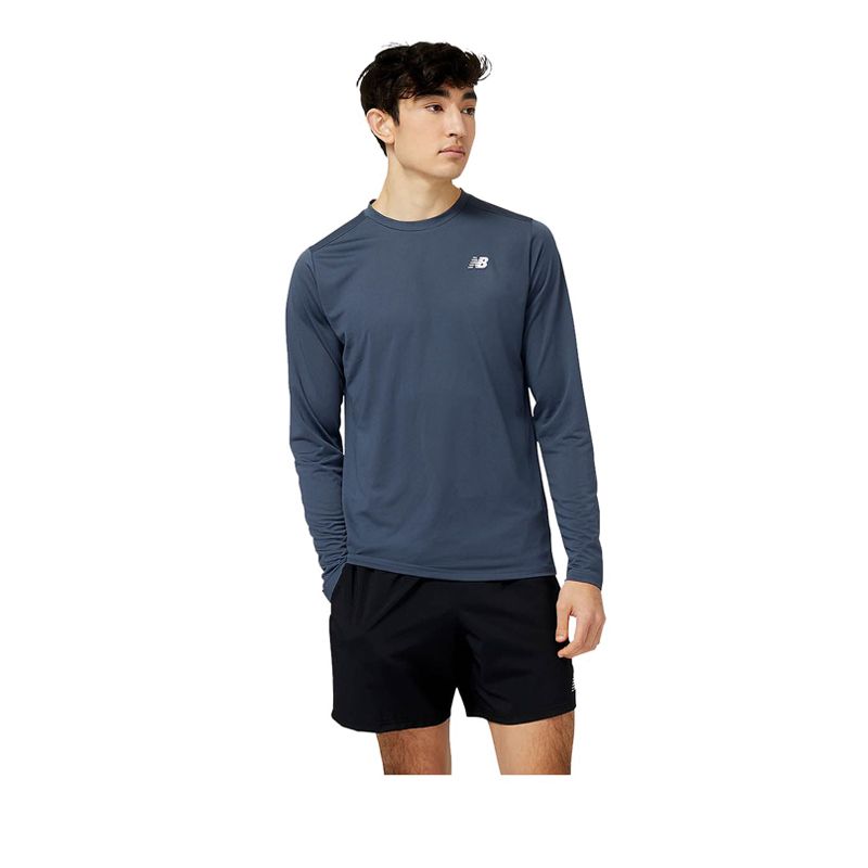 Core Run Men's Long Sleeve - Grey