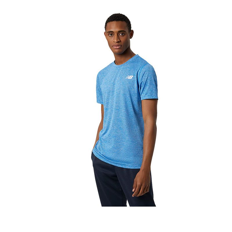 Tenacity Tee Men's T-shirt - Serene Blue Heather (435)