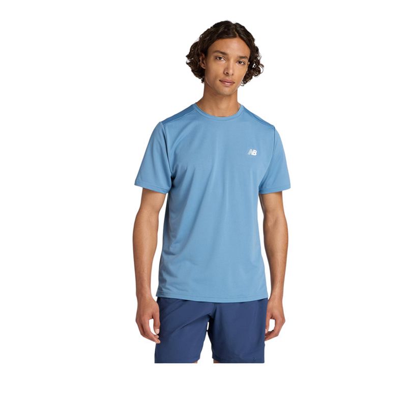 Sport Short Sleeve Men's T-shirt - Blue