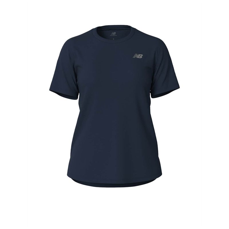 New Balance NB Athletics Women's Short Sleeve - Blue