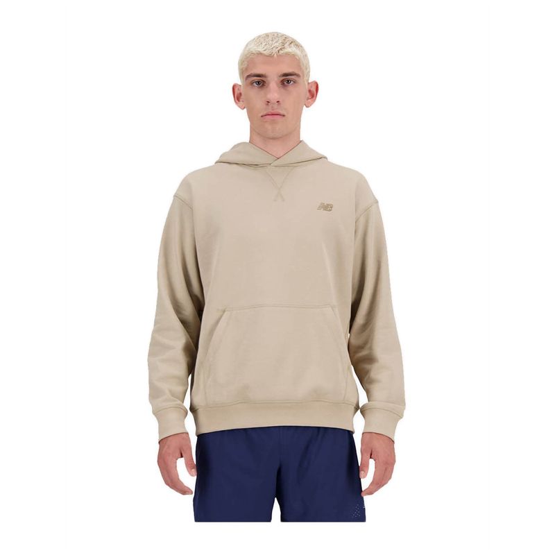 NB Athletics French Terry Men's Hoodie - Beige