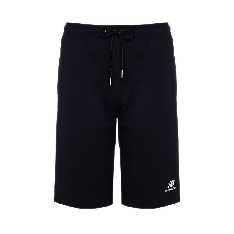 Essentials Stack Logo Men's Short - Black