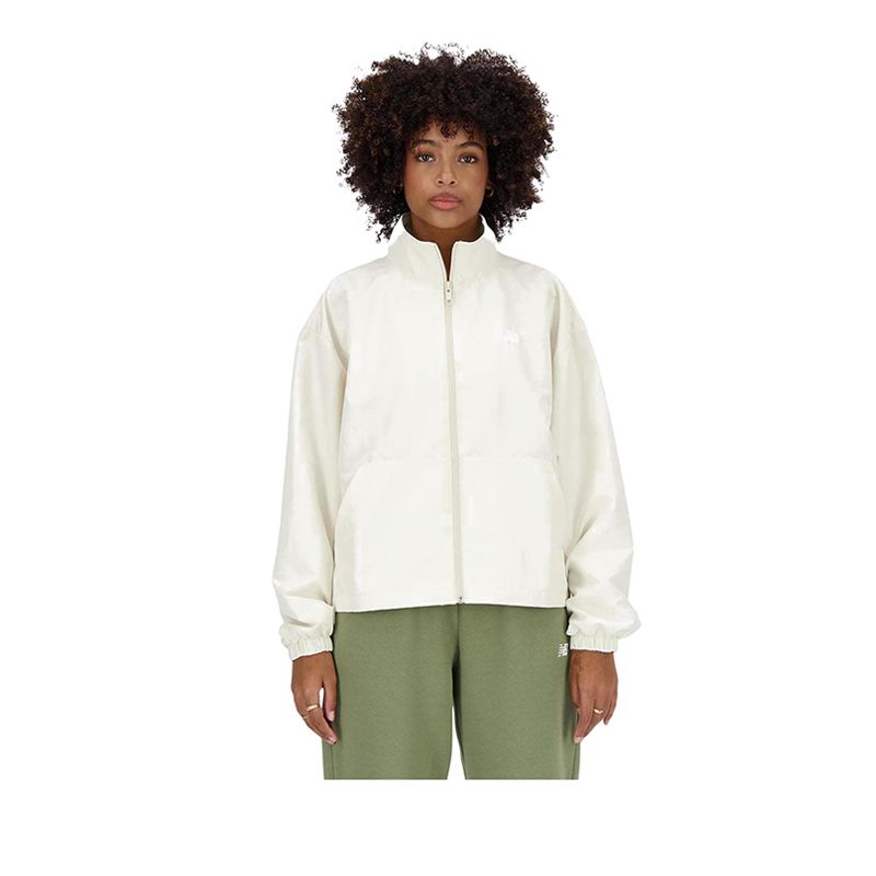 Woven Women's Jacket - Beige
