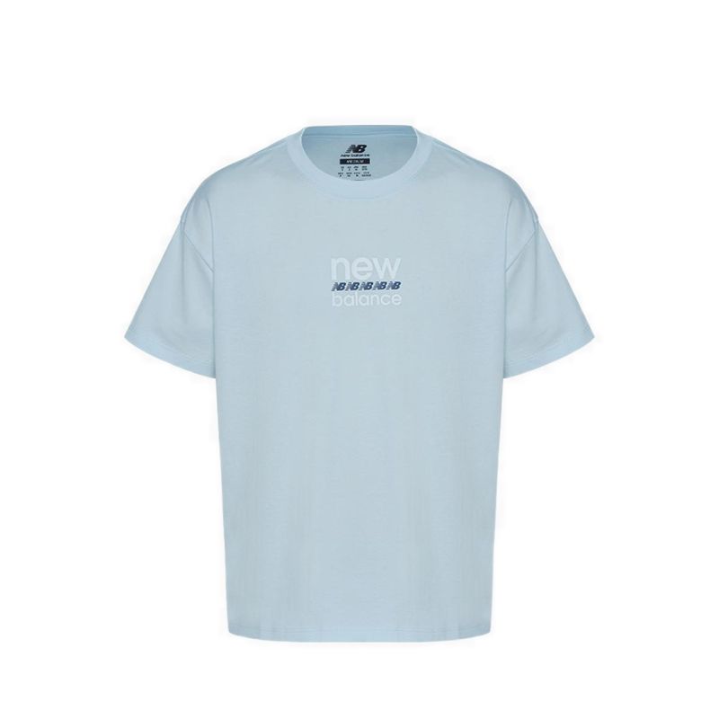 Relaxed Graphic Women's T-shirt - Blue