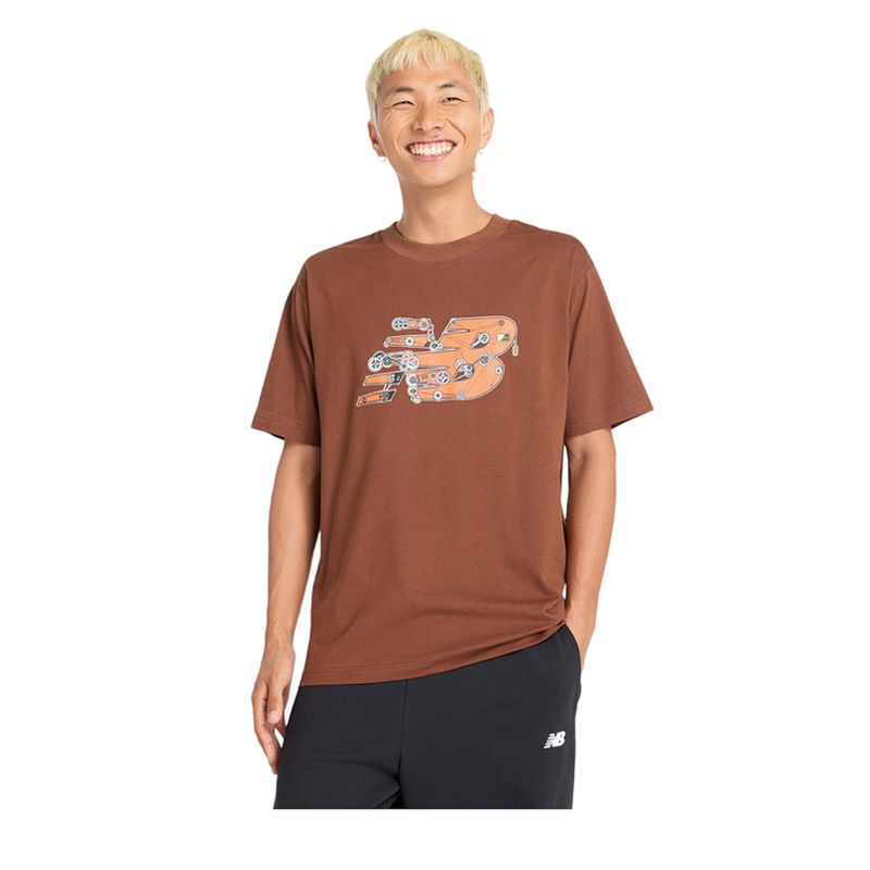 Relaxed Gear Men's T-shirt - Brown