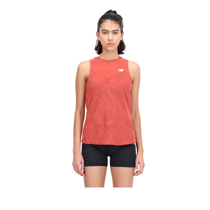 Q Speed Jaquard Women's Tank - Red