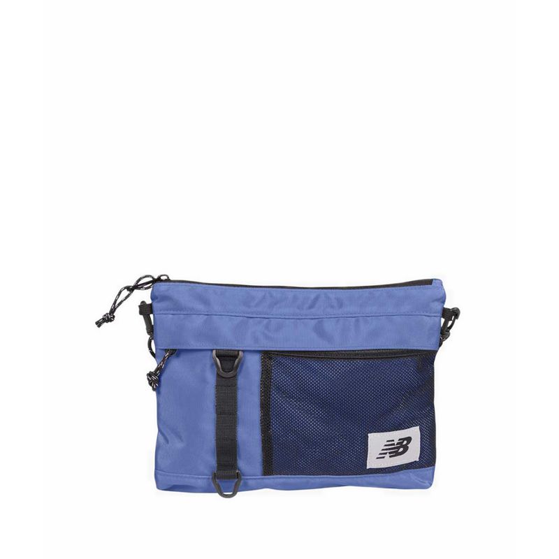 Small Cross Body Unisex Bags - Blue