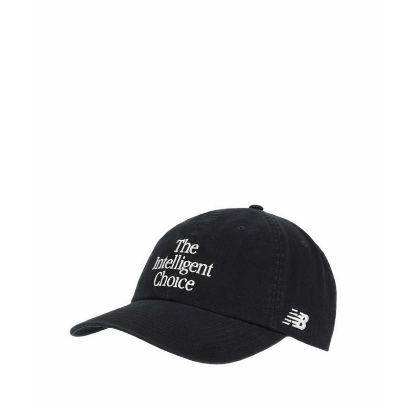 6 Panel The Intelligent Choice Unisex's Hat - Black