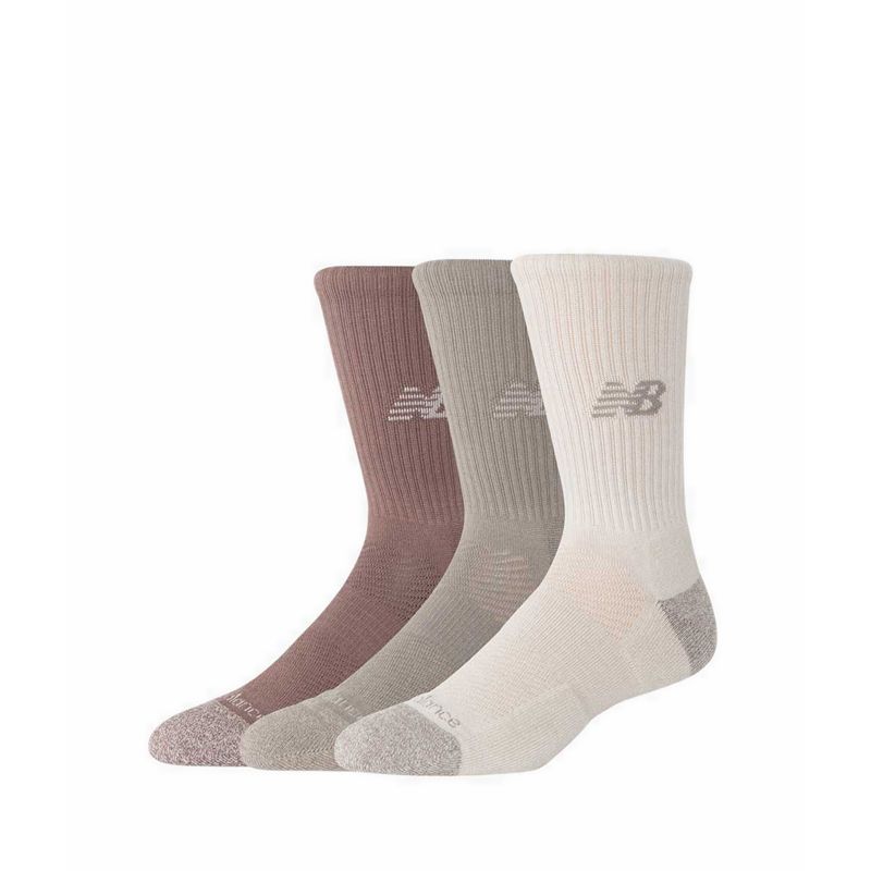 Active Cushion Crew 3 Pack Unisex's Socks - Multi