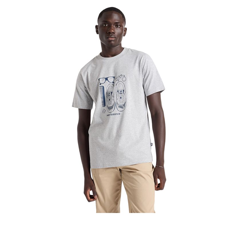 Sport Essentials Graphic 6 Men's T-shirt - Grey