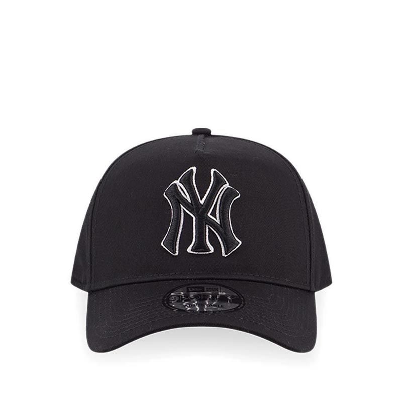 940AF STENCIL NEYYAN BLACK MEN'S CAPS - BLACK