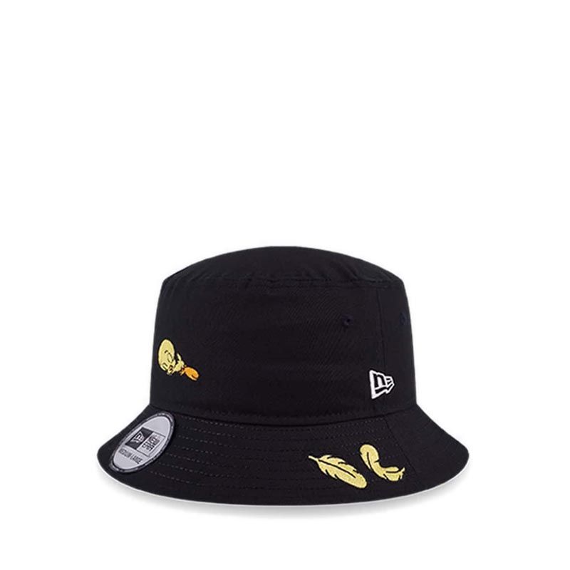 BUCKET 01 LOONEY TUNES TWEETY BLACK Man's Caps - Black