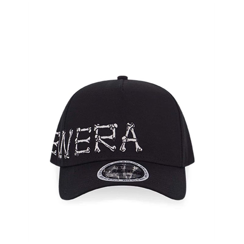 940AF BROKEN WORLD BONES Men's Caps - Black