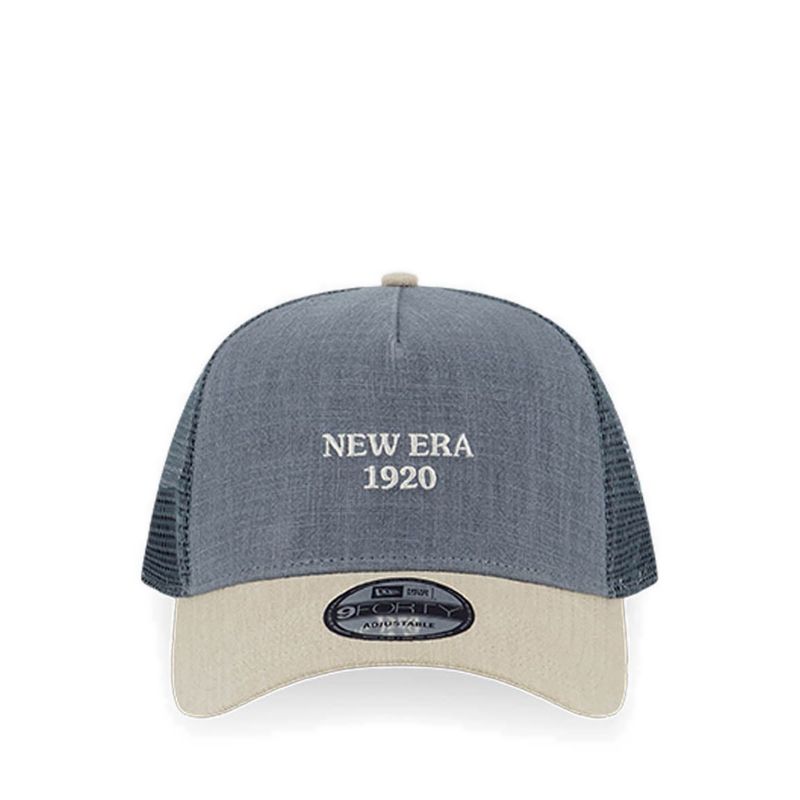 940AF SOFT NATURE LINEN Men's Caps - Grey