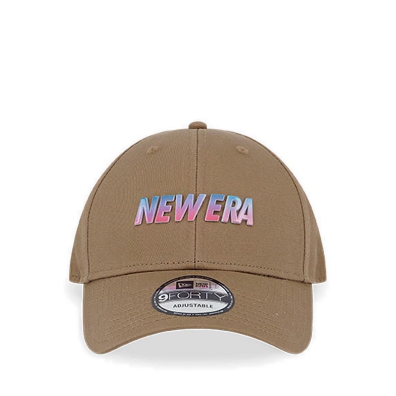940 NE GRADIENT METAL PLATE Men's Caps - Khaki