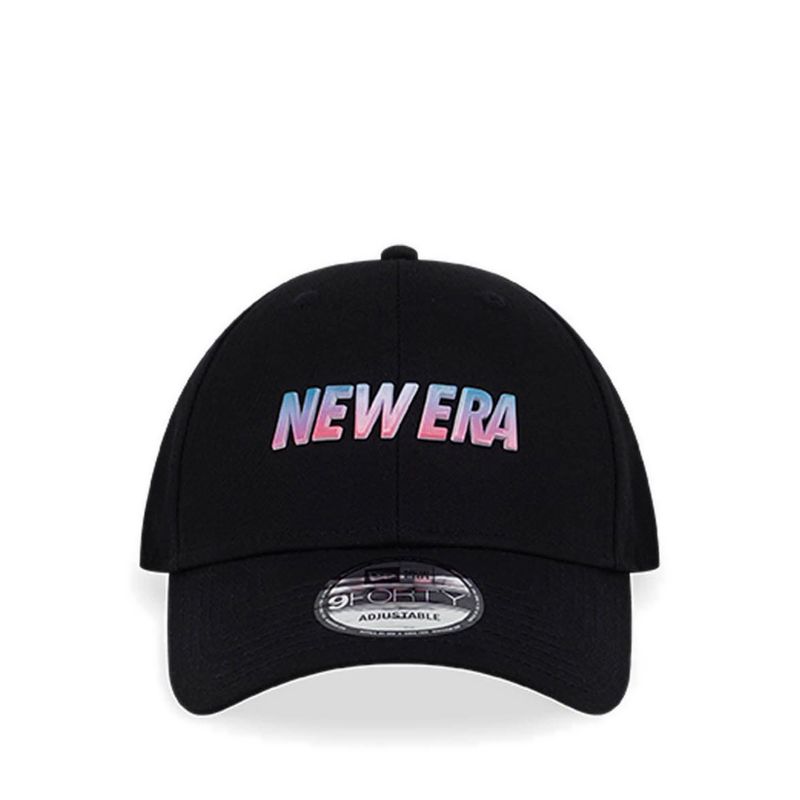940 NE GRADIENT METAL PLATE Men's Caps - Black