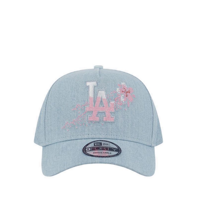 940Af Floral Losdod Women's Caps - Indigo Denim