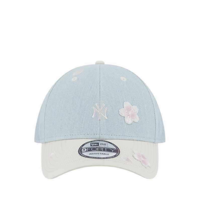 940 Floral Neyyan Women's Caps - Indigo Denim