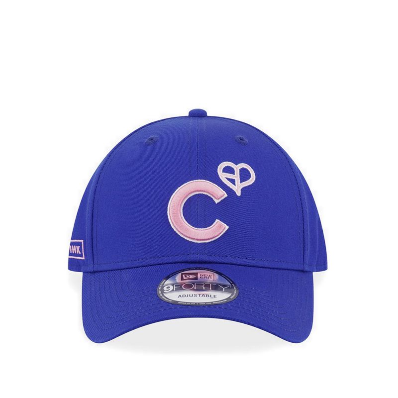 940 Ne X Blackpink X Mlb Chicub Unisex Caps - Royal