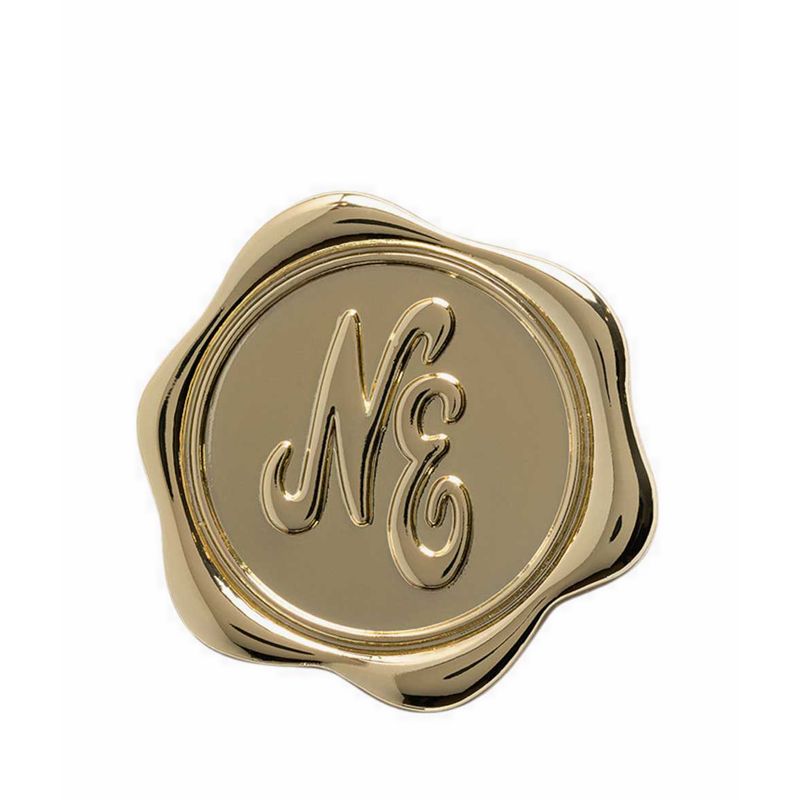 5950 Day Pins Ne Wax Seal Pin Unisex Acc - Black