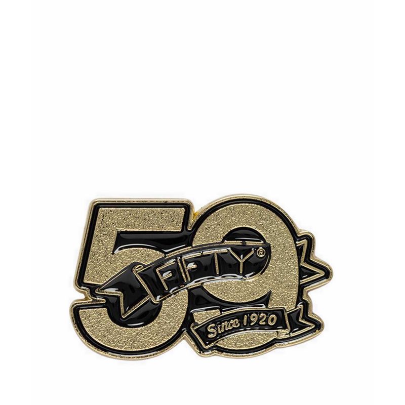 5950 Day Pins Pin Banner Logo Unisex Acc - Black