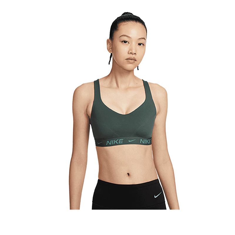 Indy High Support Women's Padded Adjustable Sports Bra - Green