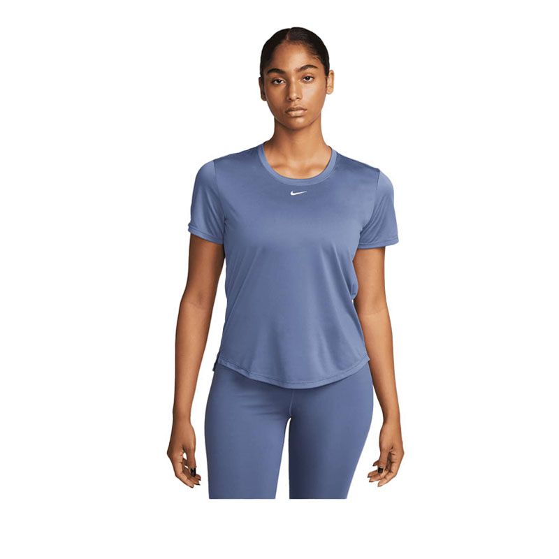 Dri-FIT One Women's Standard Fit Short-Sleeve Top - Blue
