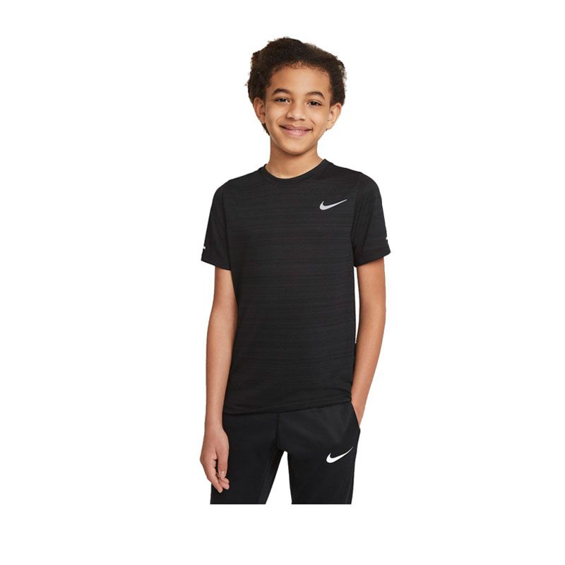 Dri-FIT Miler Kids Top - Black