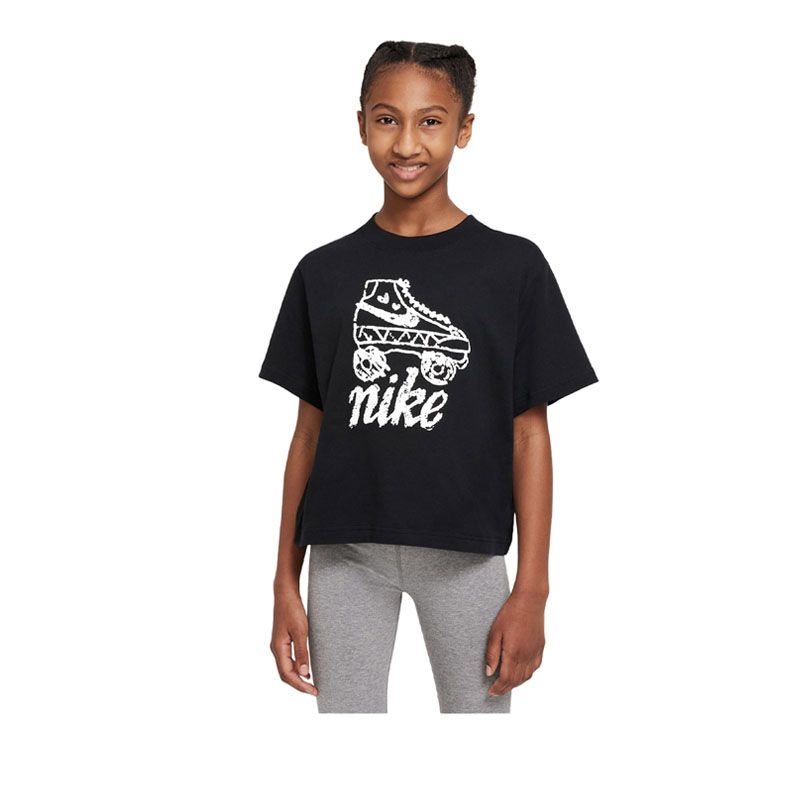 Sportswear Icon Clash Boys Tee - Black