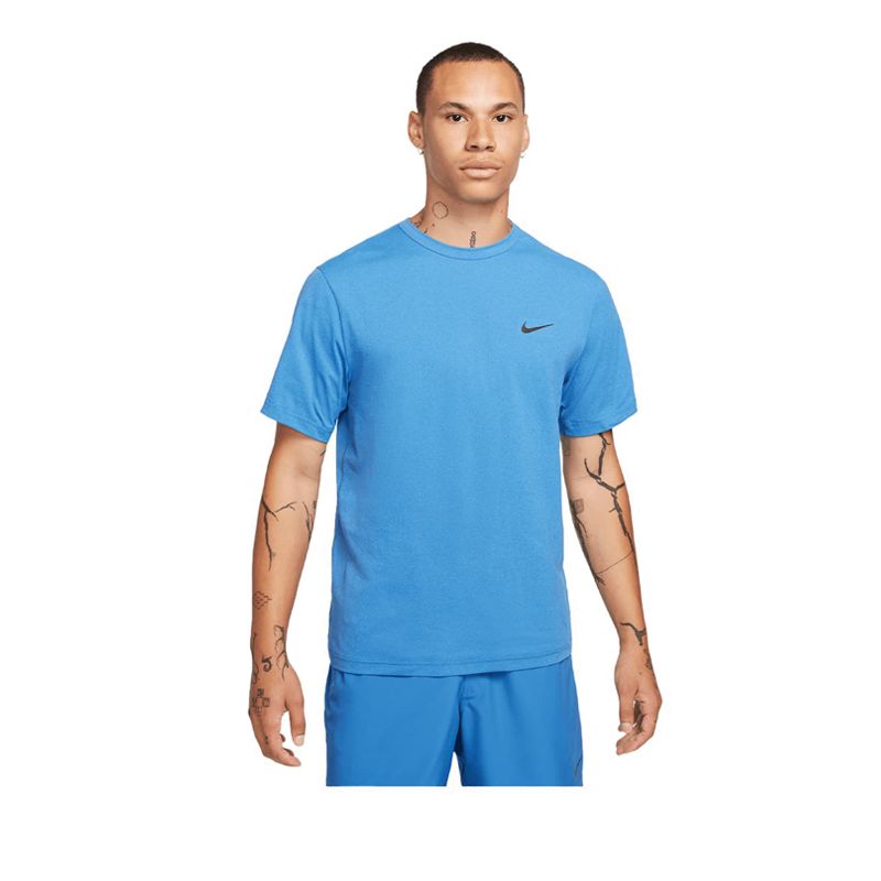 Dri-FIT UV Hyverse Men's Short-Sleeve Fitness Top - Blue