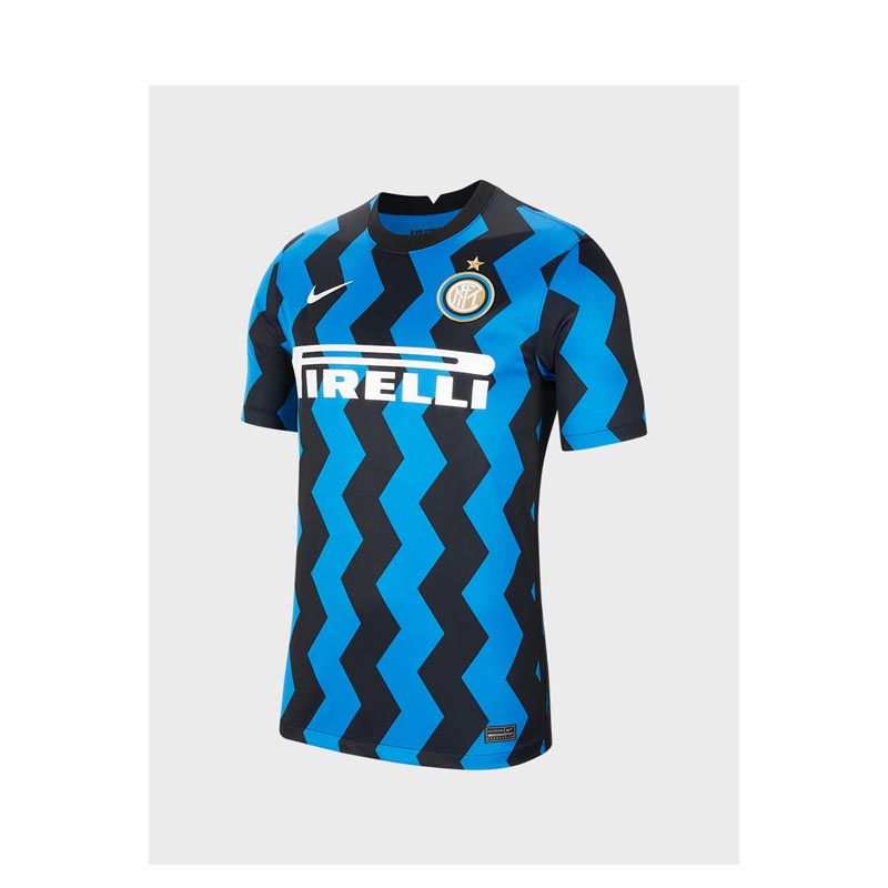 Breathable Inter Milan 2020/21 Stadium Home Men's Jersey - Blue