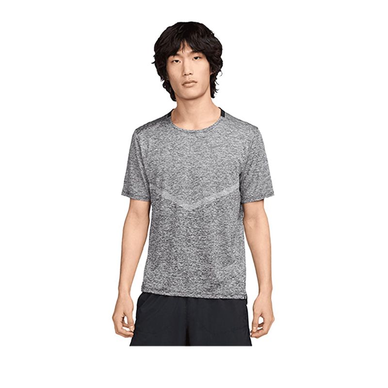 Dri-FIT Rise 365 Men's Short-Sleeve Running Top - Grey