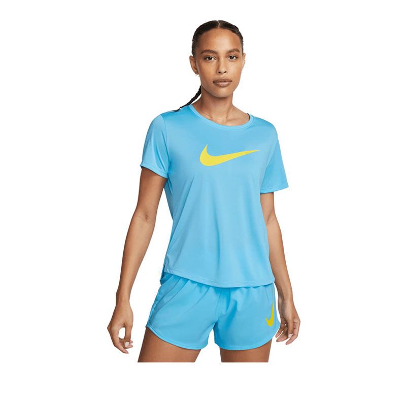 One Dri-fit Swoosh Women's T-Shirt - Blue