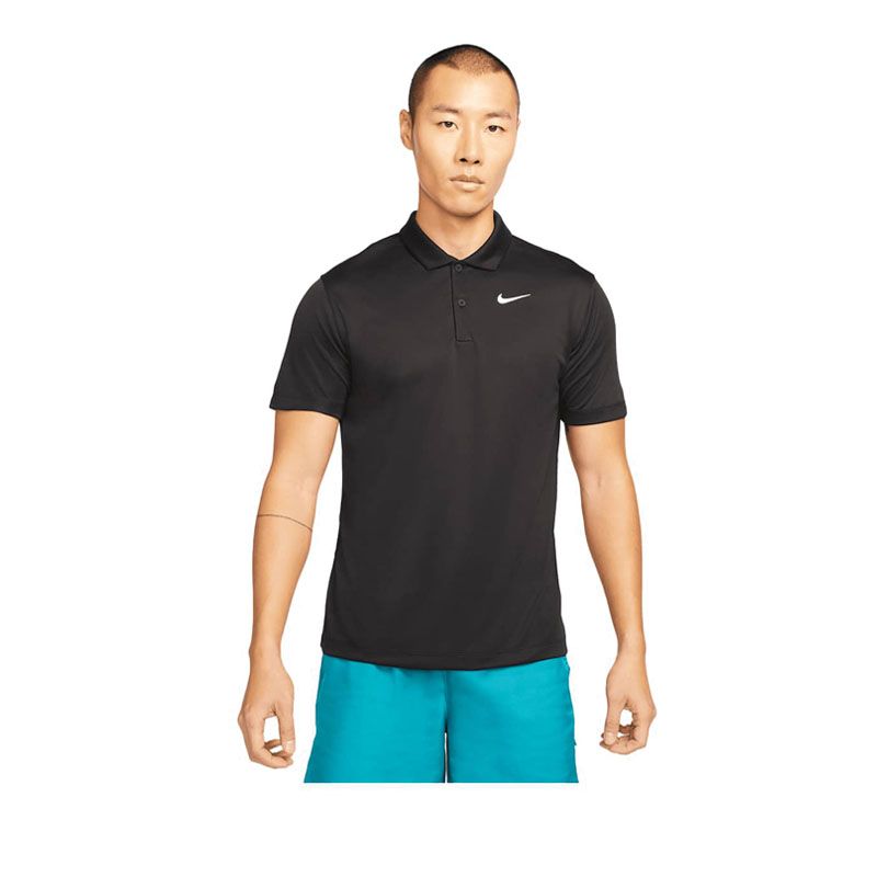 Court Dri-FIT Men's Tennis Polo - Black