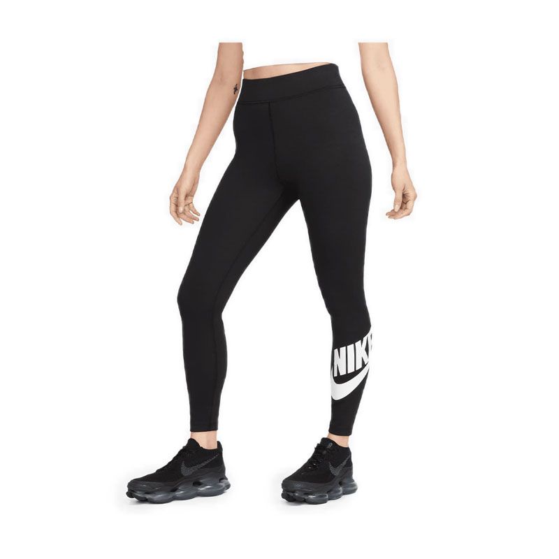Sportswear Classics Women's High-Waisted Graphic Leggings - Black
