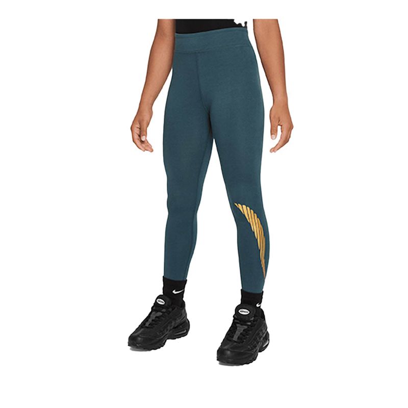 Sportswear Favorites Big Kids' (Girls') High-Waisted Leggings - Green